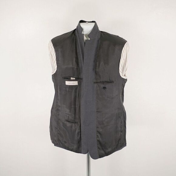 Joseph Abboud Wool Blend Gray 2 Button Blazer 42R - Picture 11 of 13